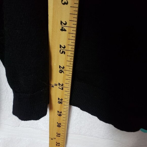 Emporio Armani Mens Turtleneck Sweater Black Size 36 - Picture 10 of 11